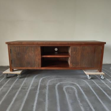 Teak houten tv meubel