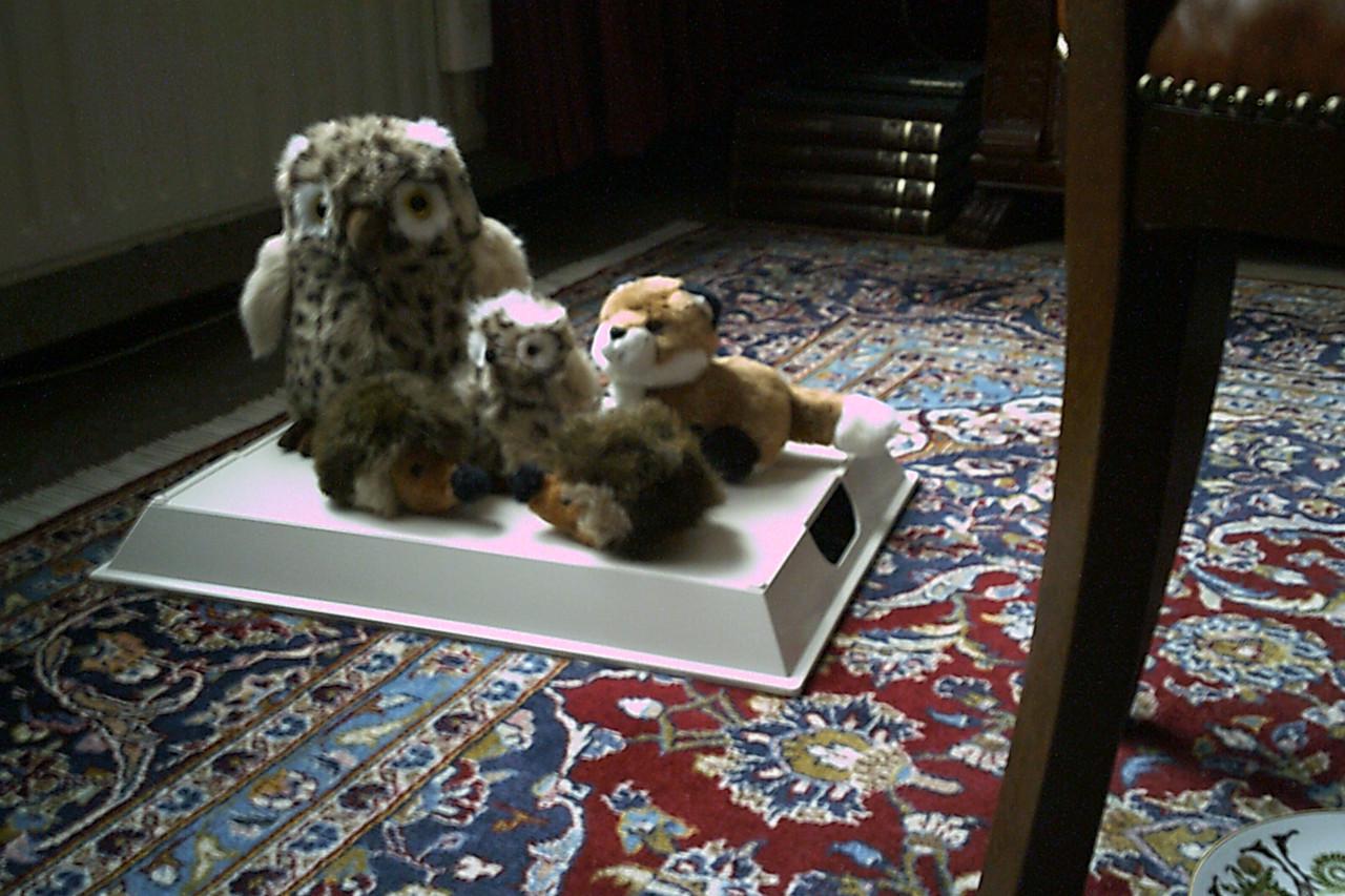 Set van VIJF nieuwe knuffels ...