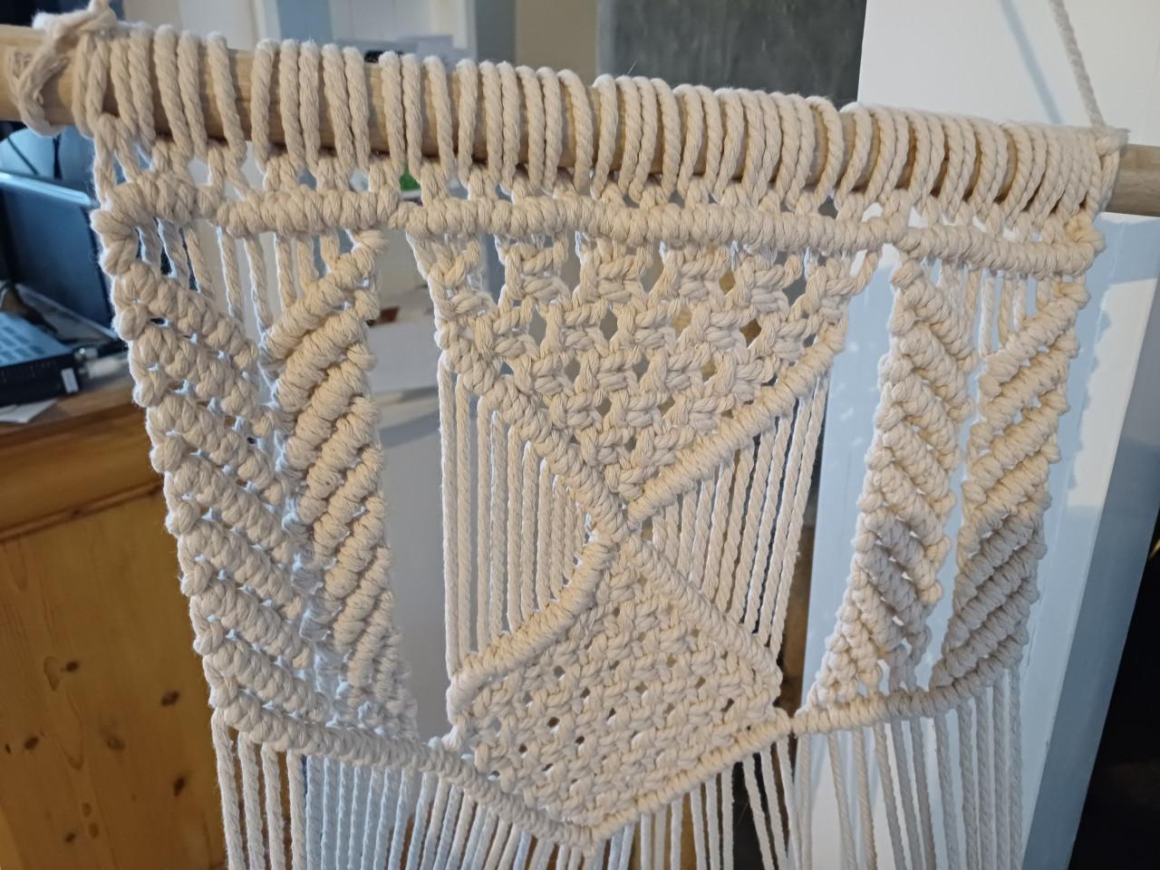 Superleuke macrame SCHOMMEL voor de KAT, incl. accessoires