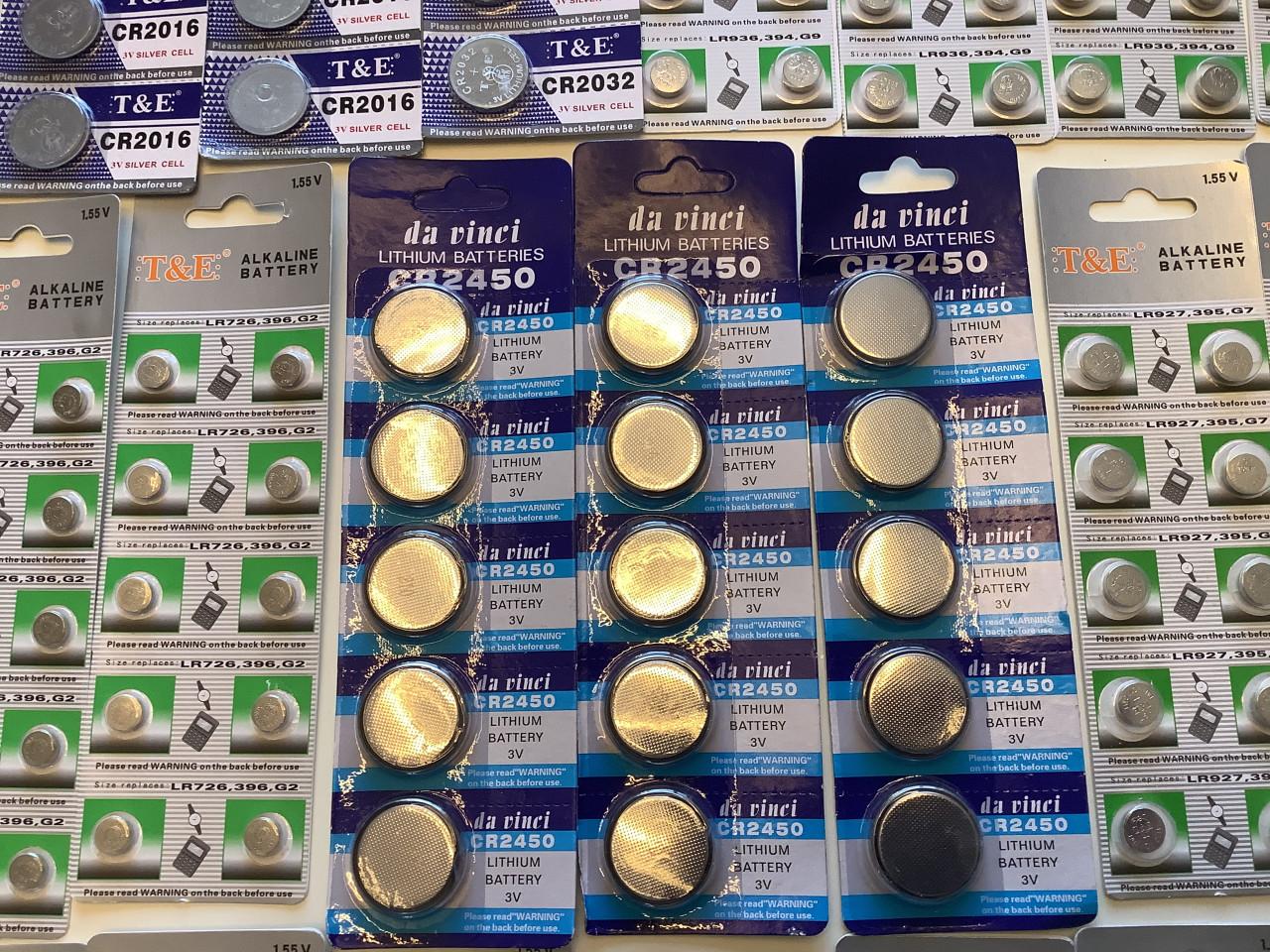 Partij diversen batterijen voor bodemprijsje (partij 15)