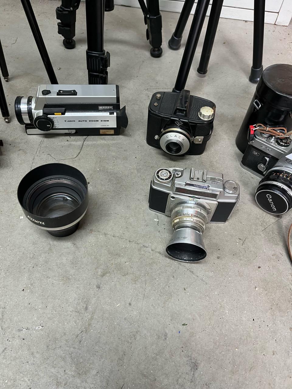 Zolderopruiming, oude 🎥 camera’s