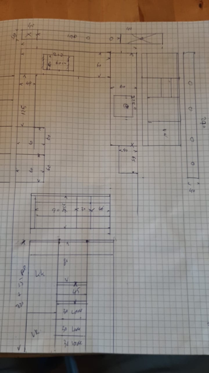 Keuken (reeds gedemonteerd en op te halen)