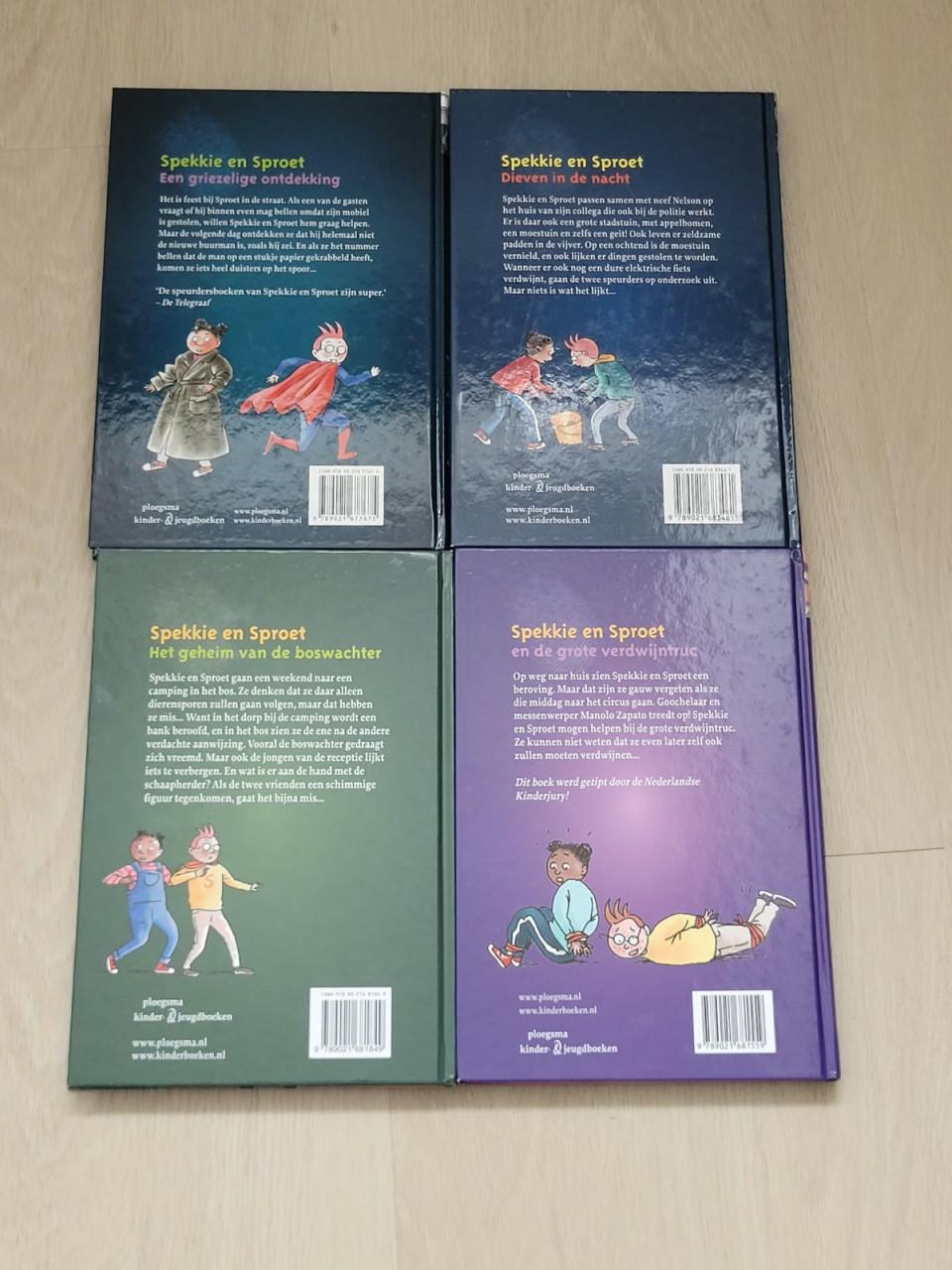 Spekkie en Sproet boekenreeks (4 delen)
