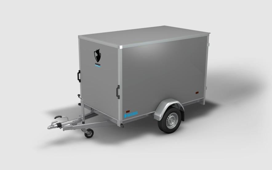 Enkelas gesloten bakwagen huren Middelburg