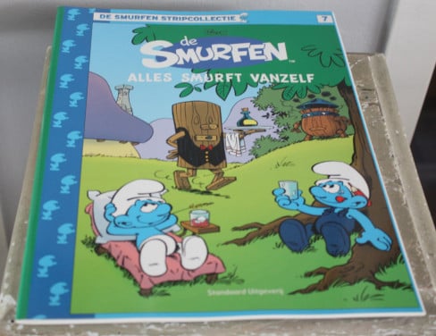 De smurfen stripcollectie-alles smurft vanzelf