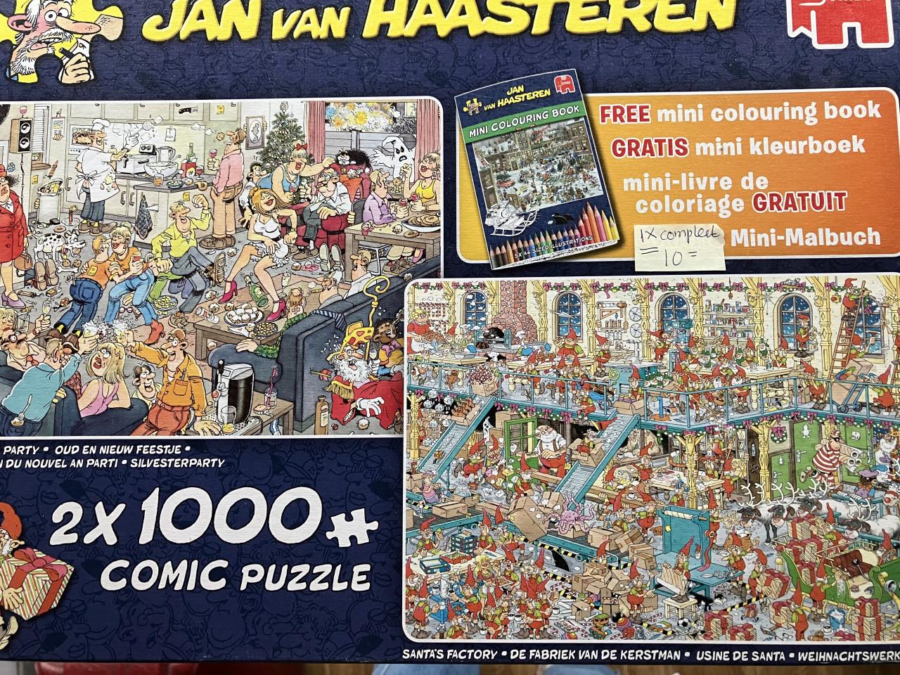 Jan van Haasteren de fabriek van de kerstman