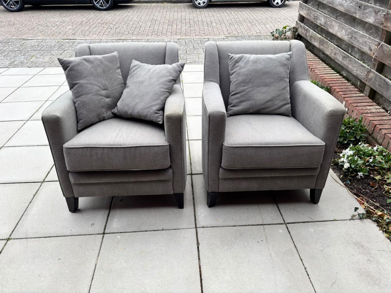 2 luxe kwaliteits fauteuils van Passe Partout