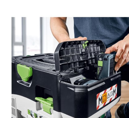 Festool CTLC MINI I-Basic mobiele accu nat-/droogzuiger NIEUW