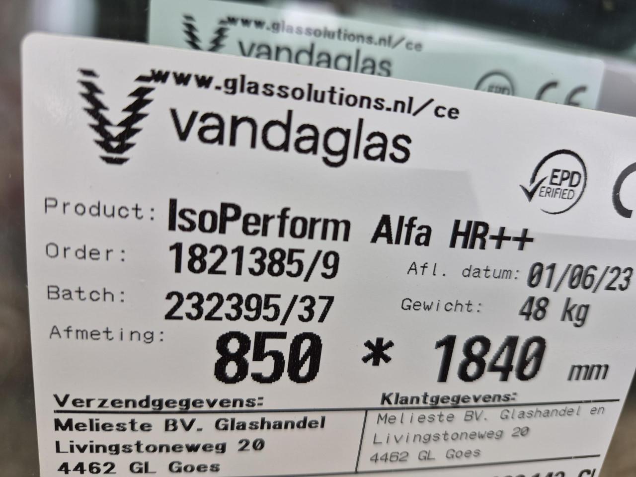 Dubbel glas HR++