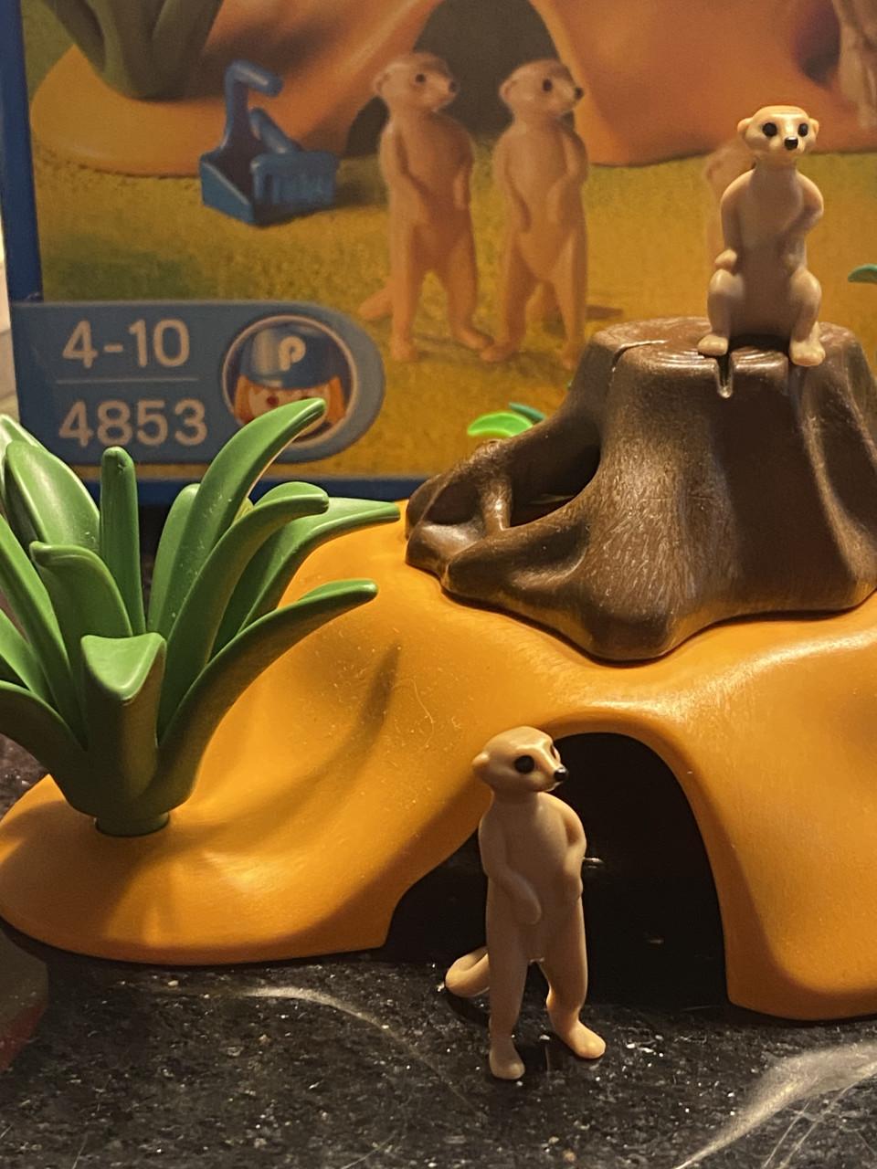 Playmobil stokstaartjes