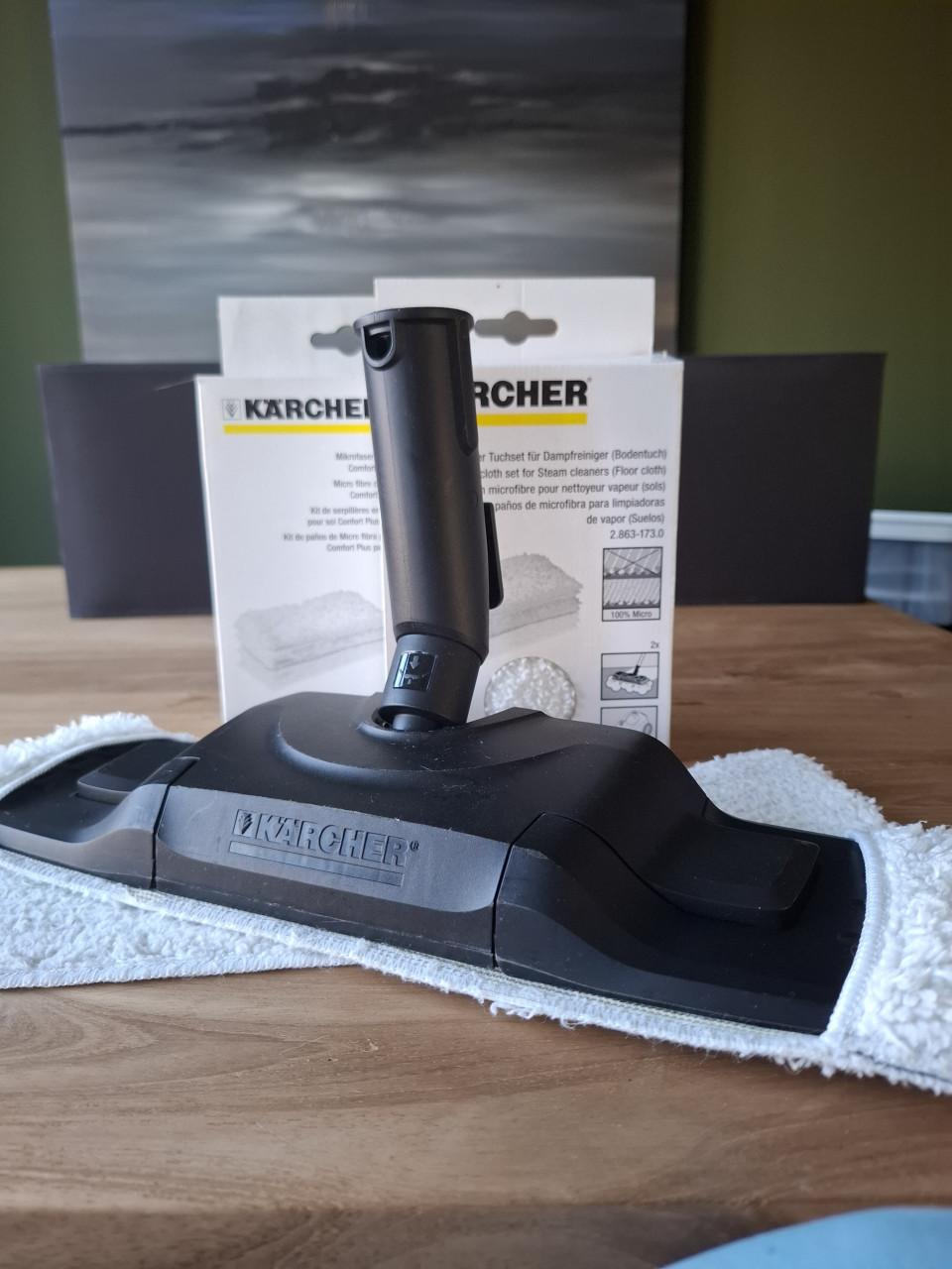 Kärcher comfort plus vloermondstuk met doeken, nieuw