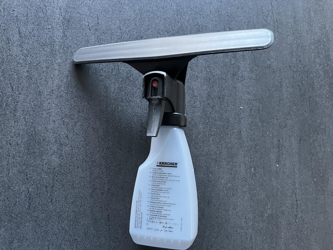 Kärcher raamreiniger WV50 + sprayfles