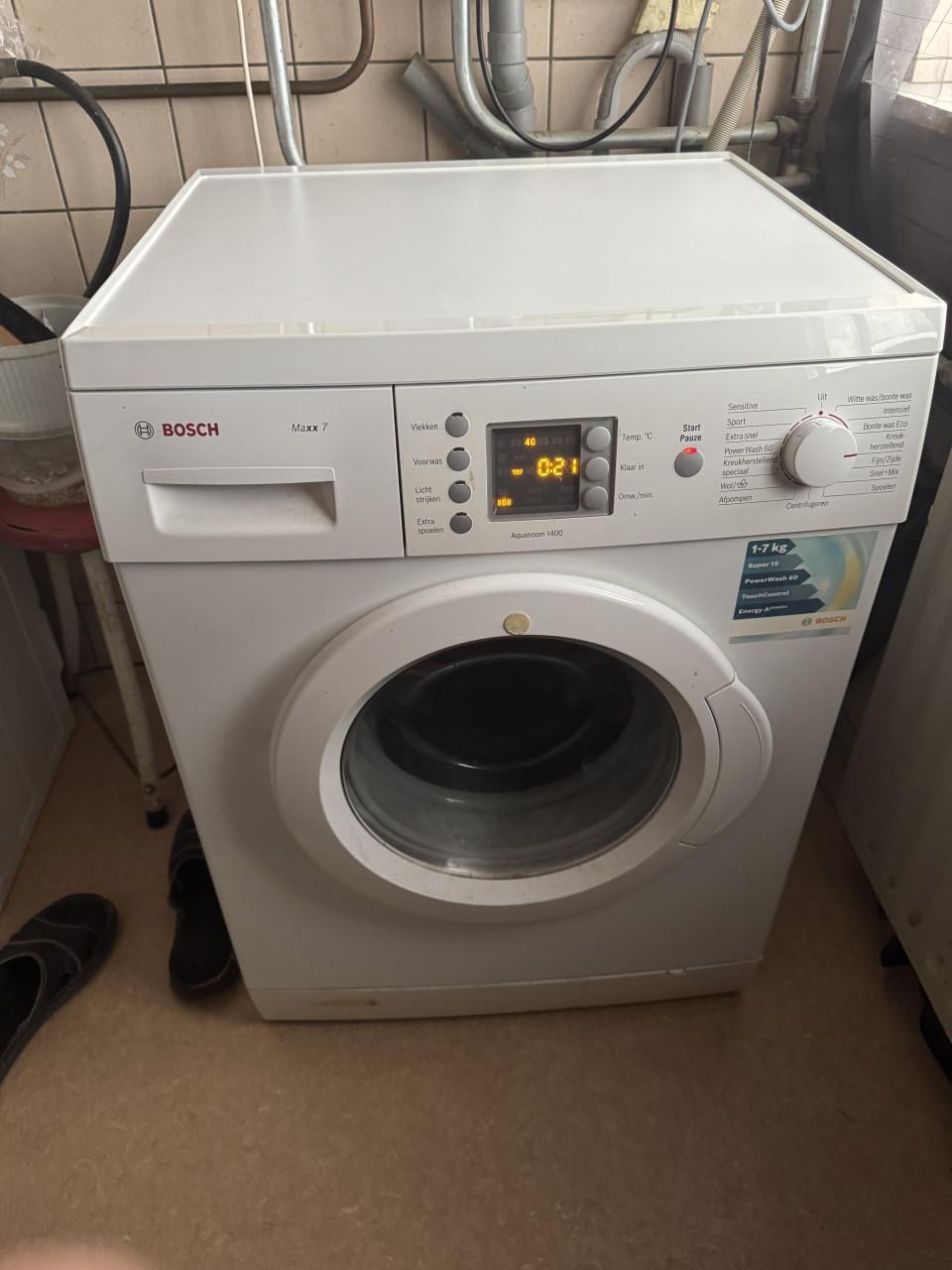 Te koop aangeboden wasmachine Bosch