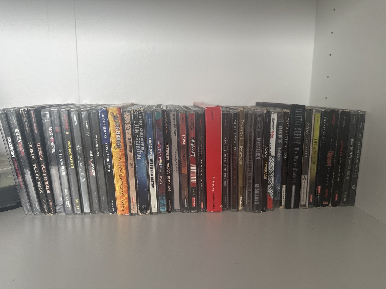 Verschillende CD’s (rock en metal)