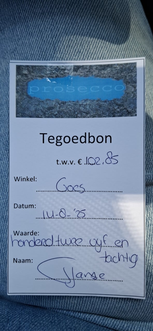 Prosecco Goes tegoedbon