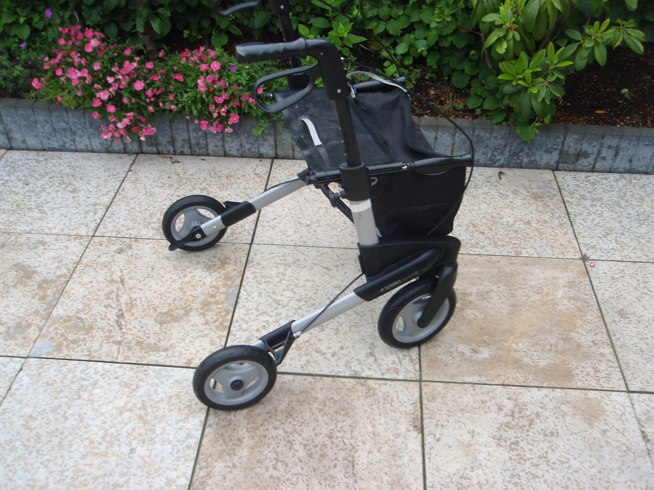 Zgan Topro Olympos opvouwbare lichtgewicht rollator met grote wielen