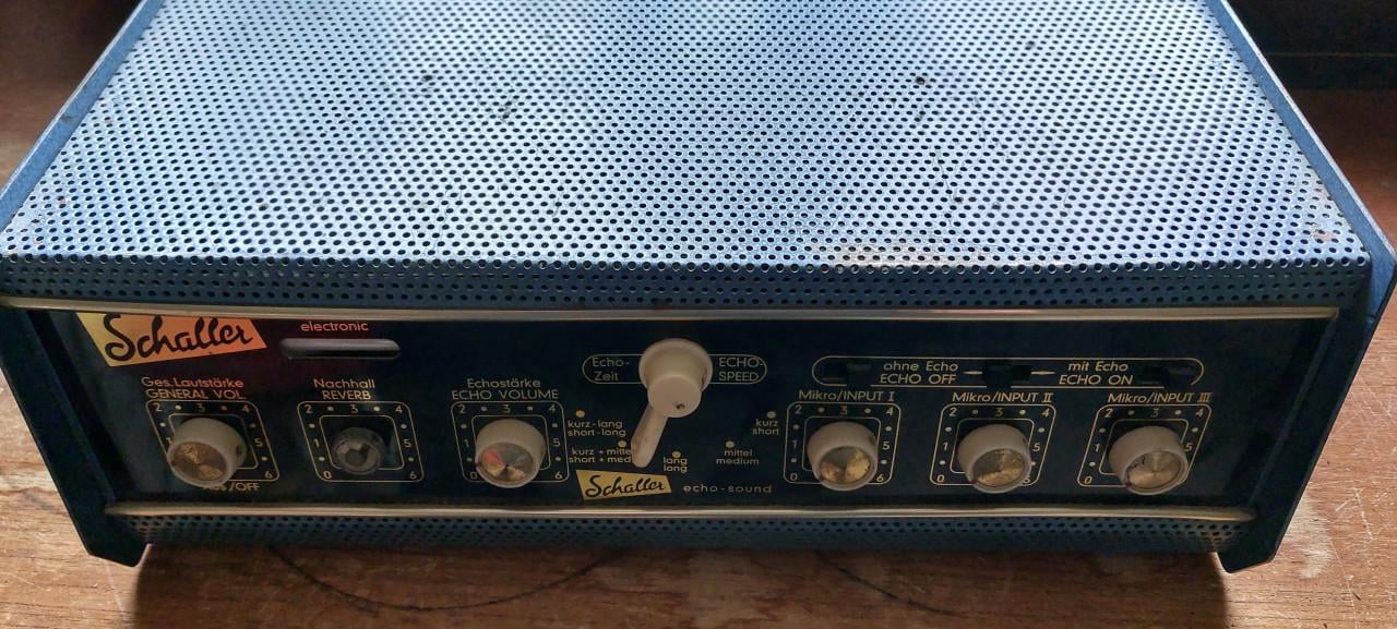 Schaller Vintage Echo-Sound delay unit