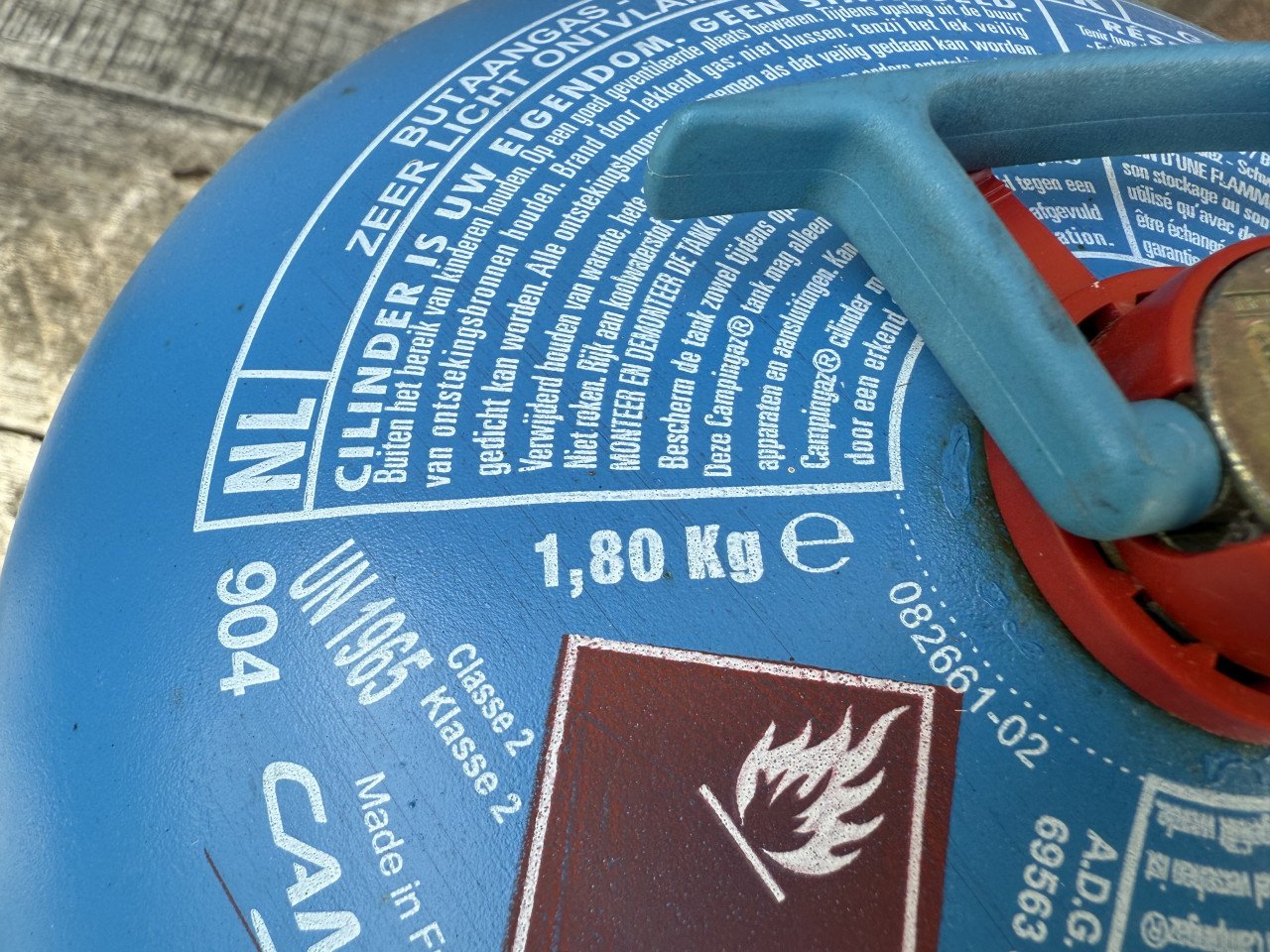 Campingaz Gasfles - vol 1.80kg