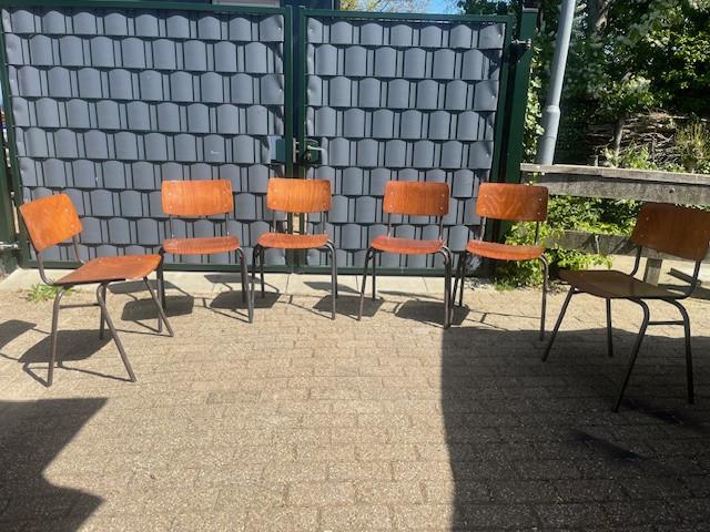6 Kinderstoeltjes Pagholz