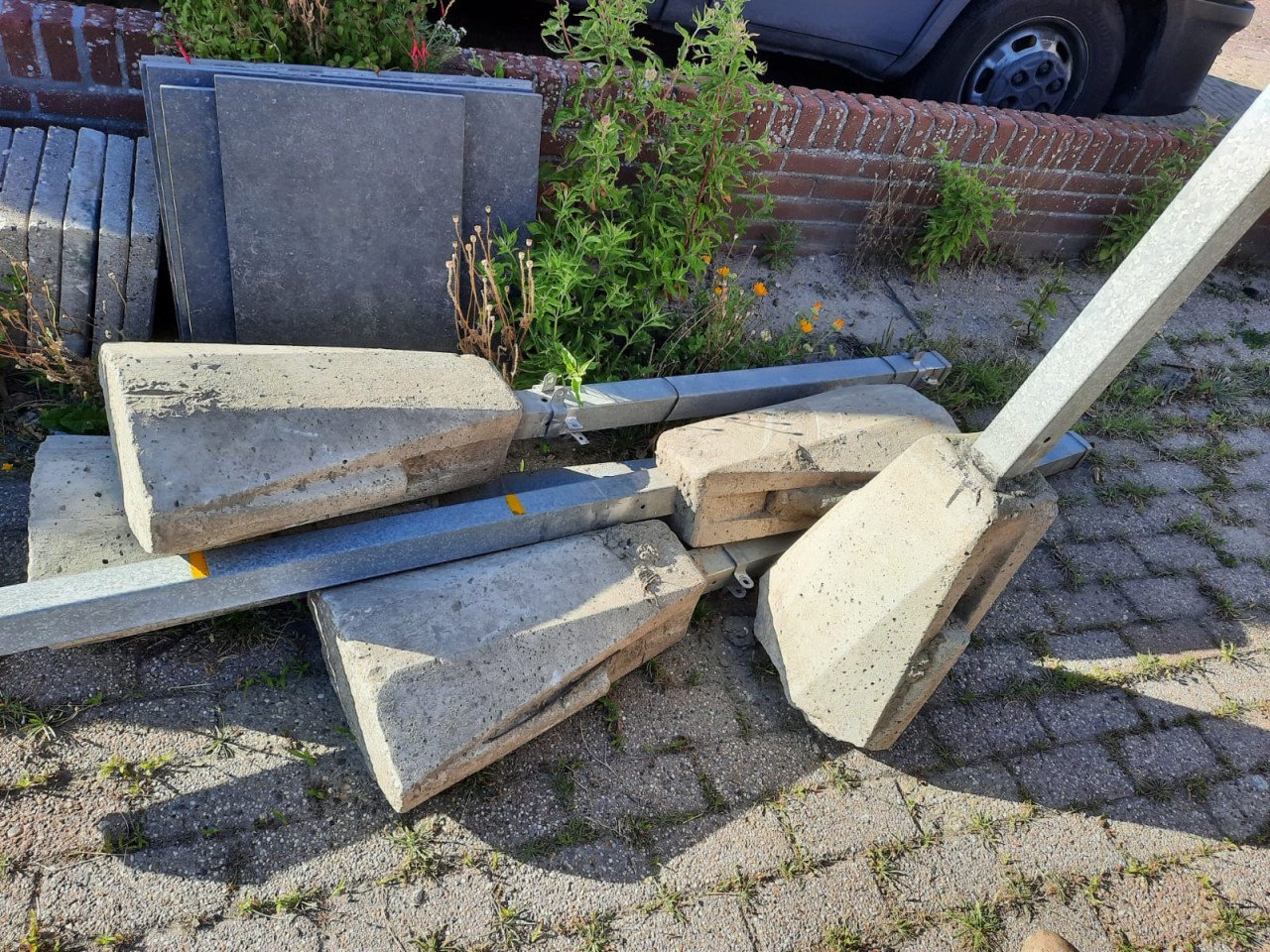 Afrasteringspalen