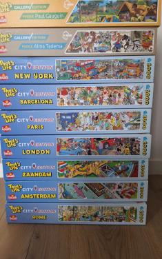 KOOPJE: 9 x Thats' Life puzzels Gallery Edition 20 euro