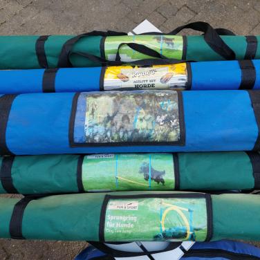 Agility/behendigheid materiaal honden