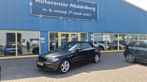 BMW 1 SERIE 118i Executive Cabrio bj:2008 airco-leer lm-velgen apk 2027