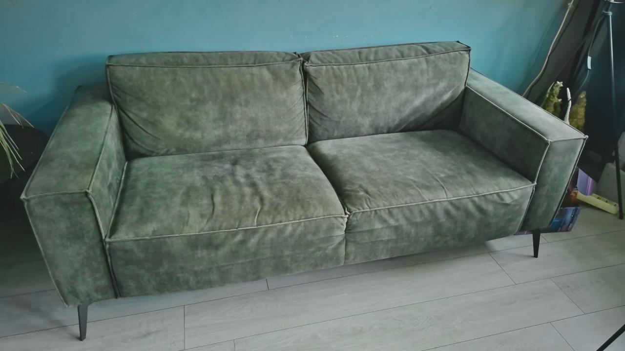 Mooi groen bankstel.