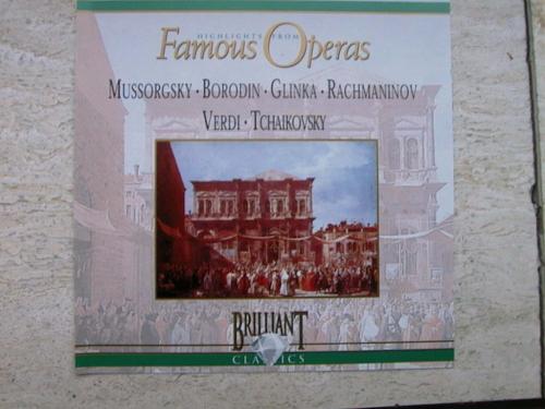 CD Highlights from famous operas reeks (complete)10 cd box