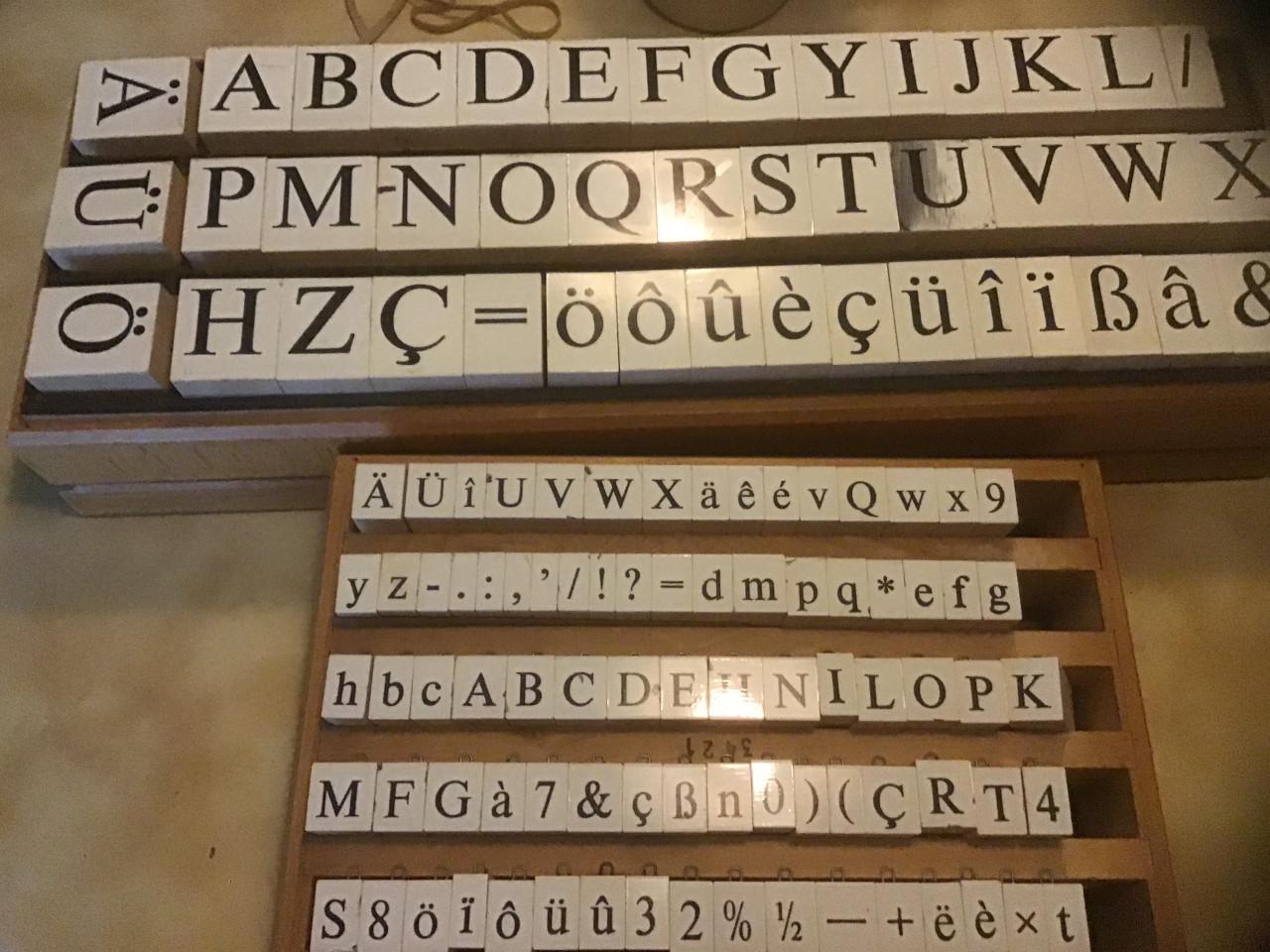 Vintage stempeldozen