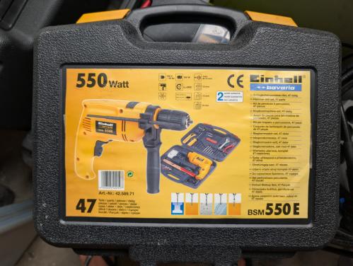 Einhell Bavaria BSM 550E Hamerboorstel