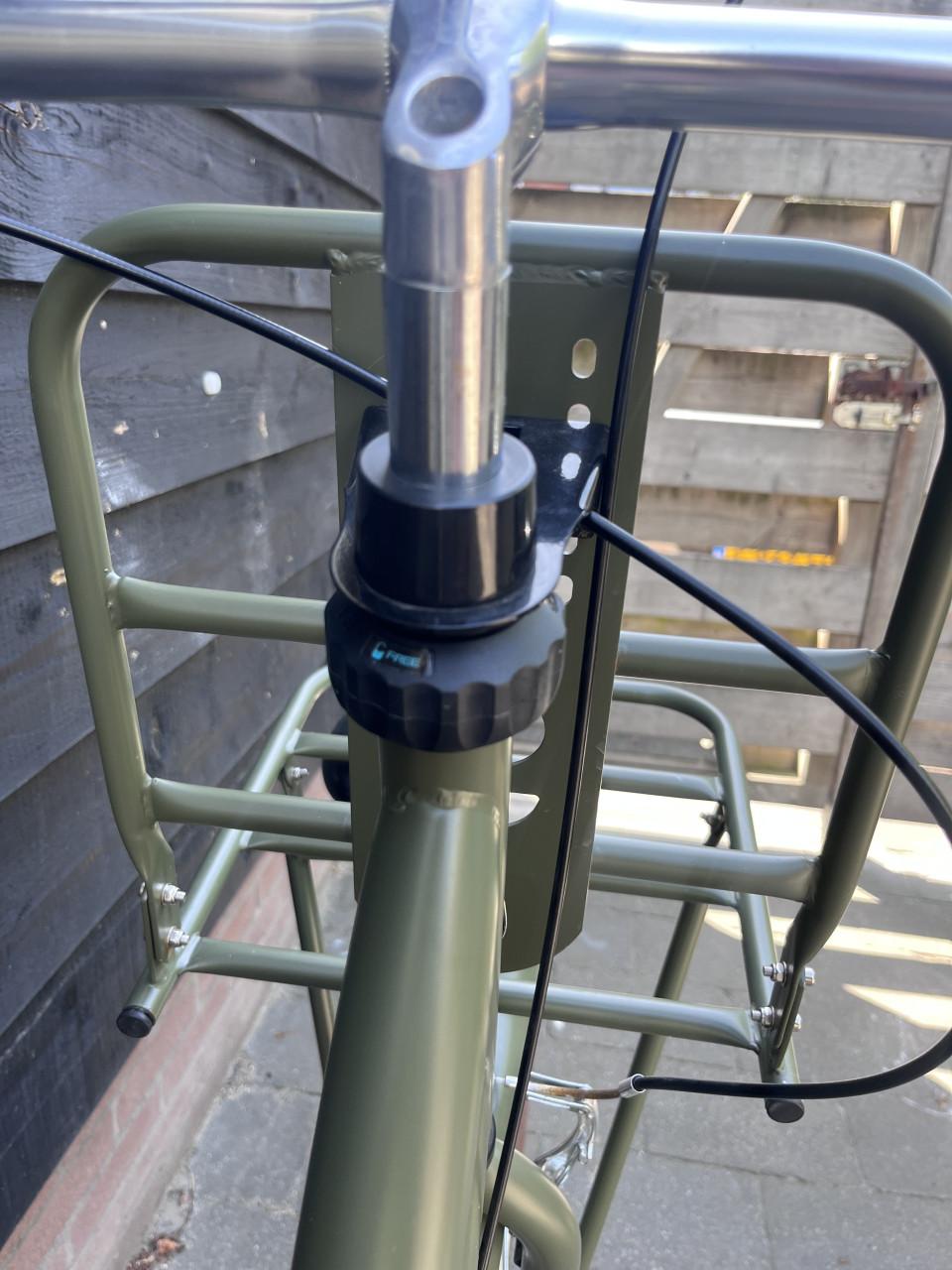 Mooie Spirit transportfiets - olijfgroen - 3 versnellingen