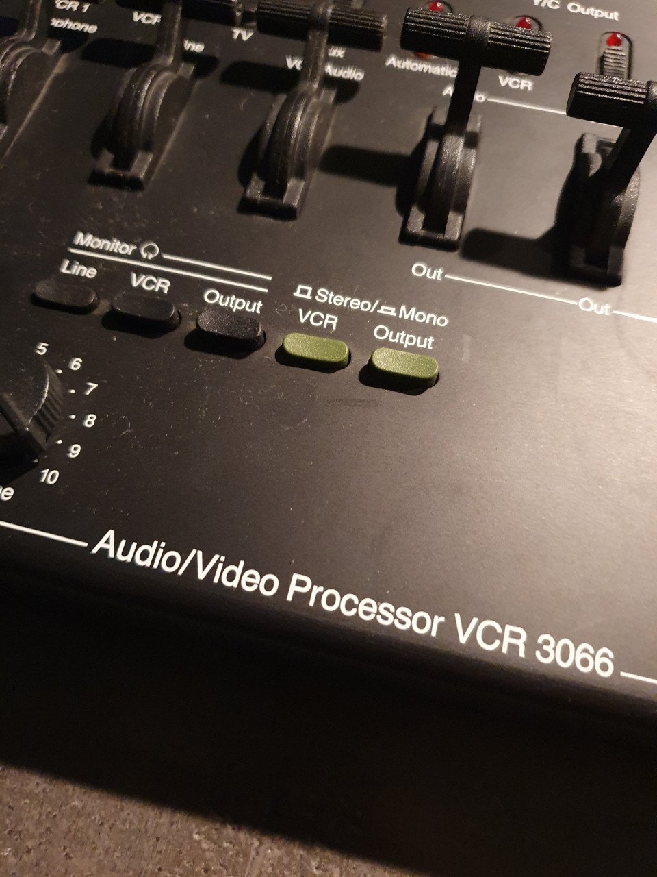 Werkende vintage Vivanco audio/video processor vcr 3066...