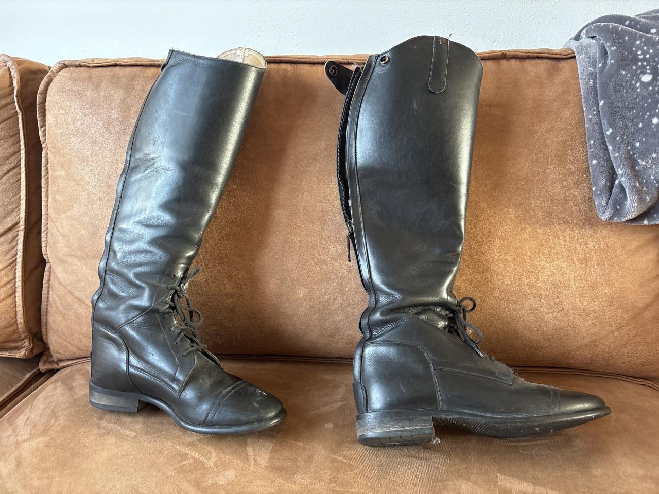 Leren Paardrijlaarzen maat 36