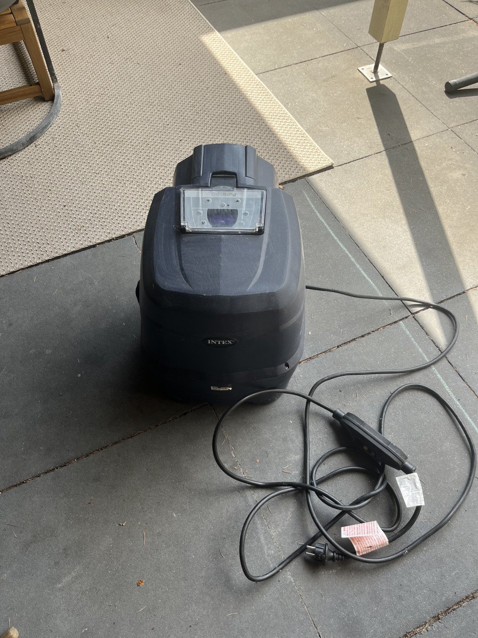 Intex pure spa pomp