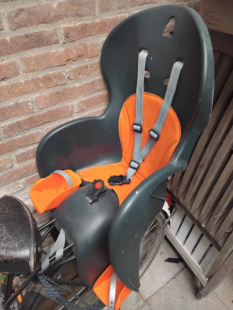 Gazelle Accent met kinderzitje