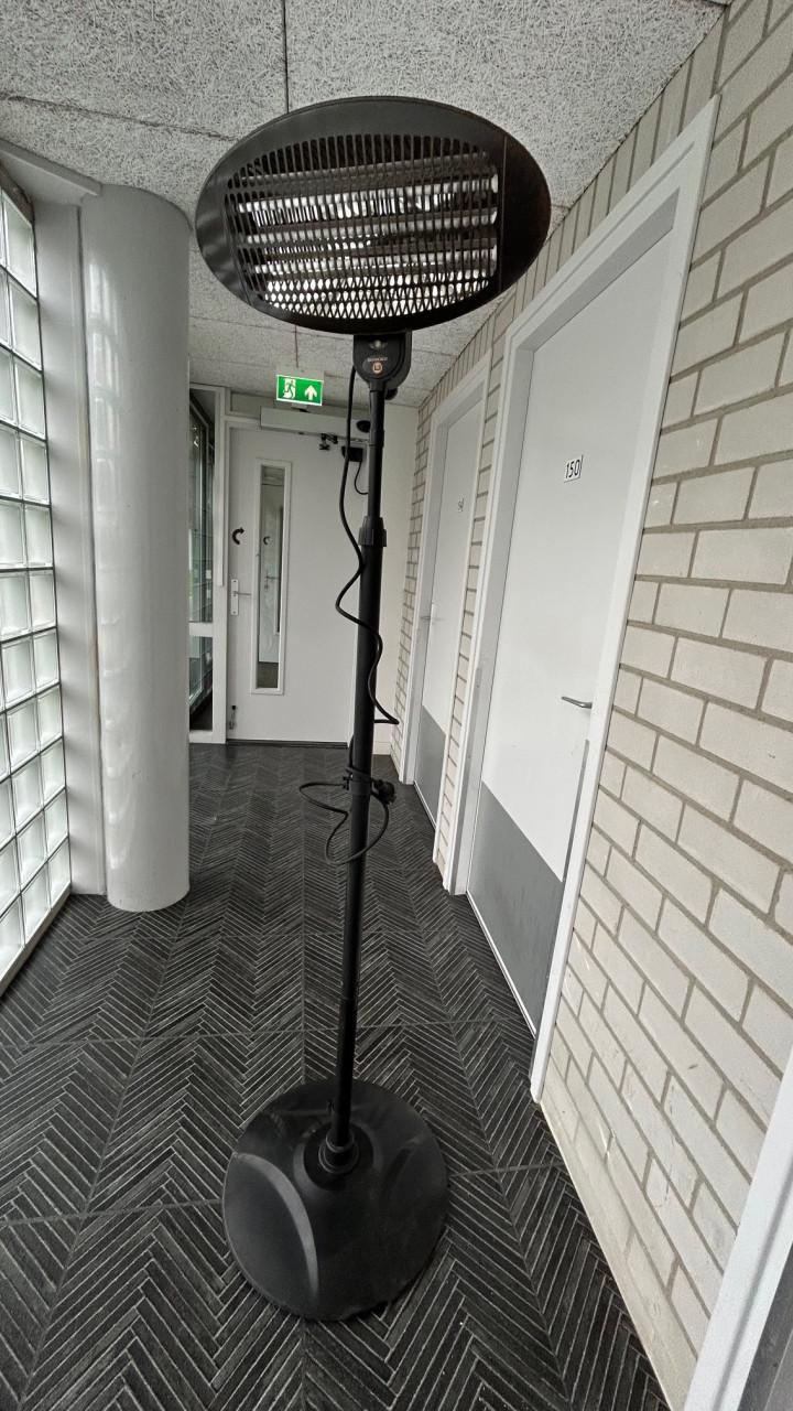 Terrasverwarming op electra. Is in goede staat