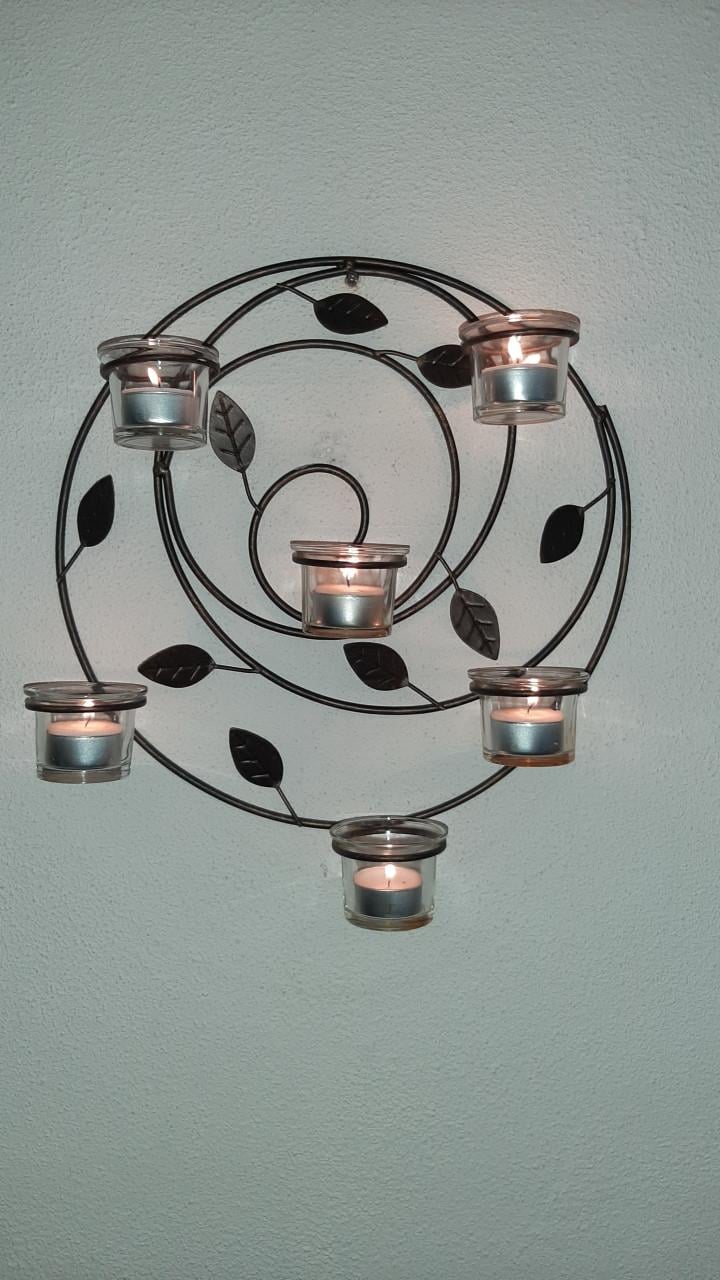 Leuke decoratie met theelichtjes