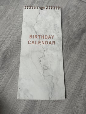 Verjaardagskalender