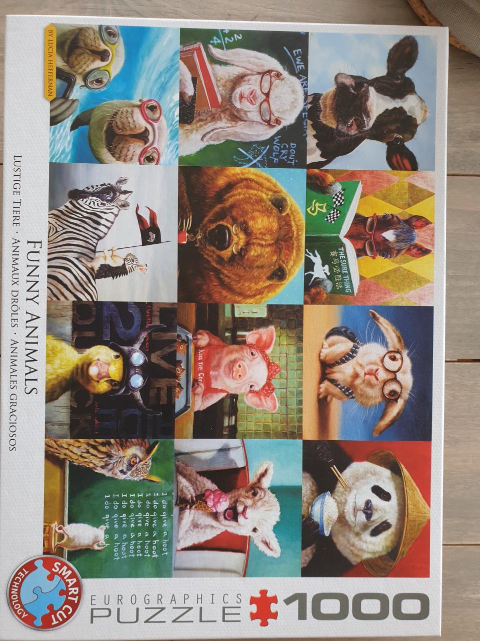 Eurographics puzzel 1000st smartcut