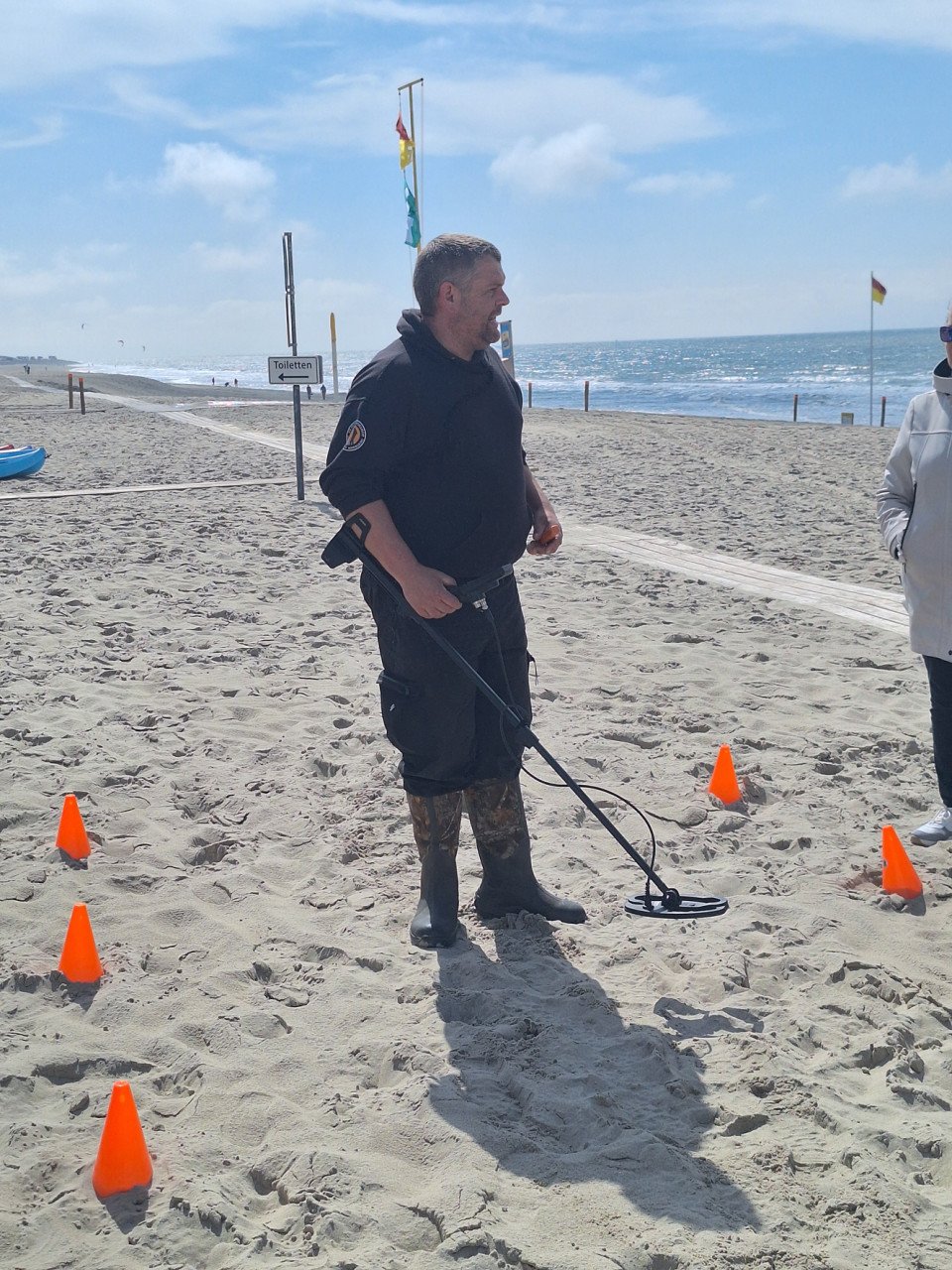Strandactiviteiten met Luctor et Detector