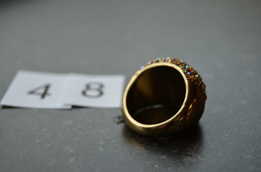 Vintage Ringen bling chunky statement, heel veel ringen 5