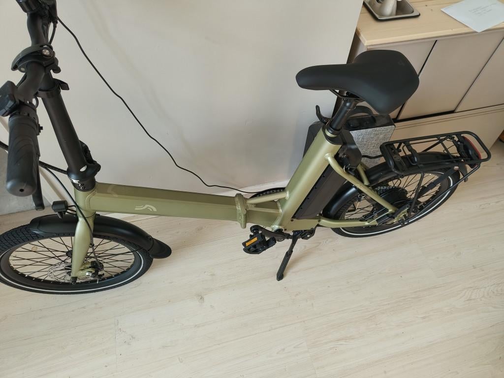 LIDL X530 vouwfiets, LG accu, 80 km, rijk uitgerust, nieuw