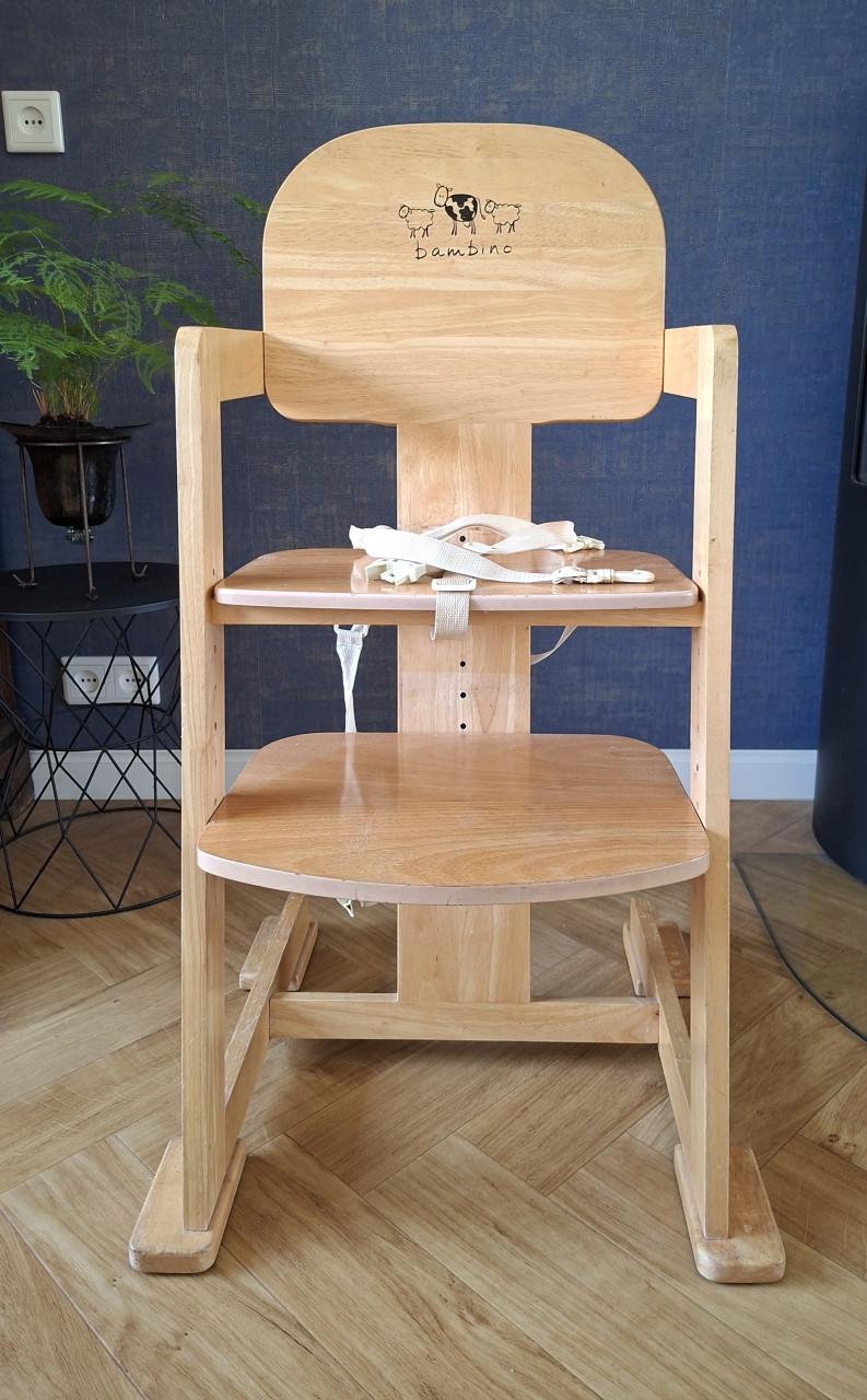 Bambino houten kinderstoel