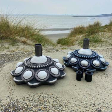Zeeuwse knop parasolvoet Ø50cm