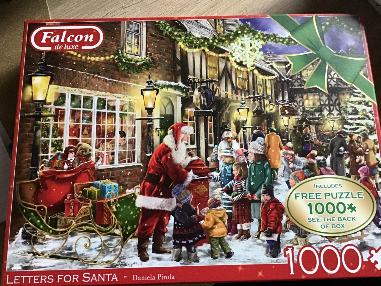 Falcon kerstpuzzel