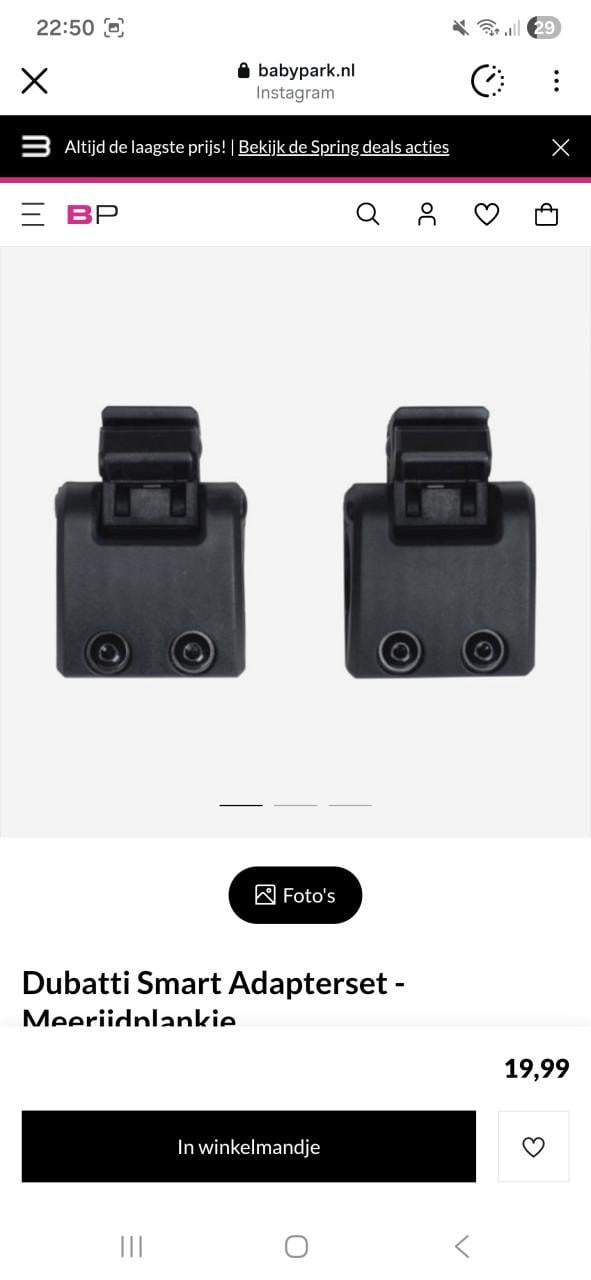 Dubatti meerijdplankje