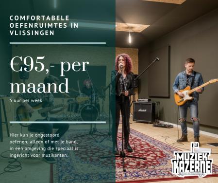 Je 'eigen' oefenruimte in Vlissingen