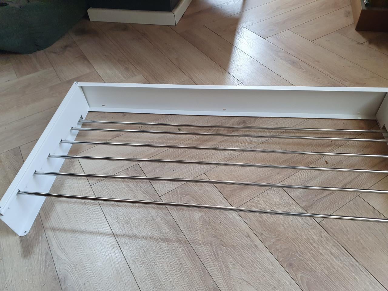 Wanddroogrek 100 cm wit – Inklapbaar – 6m drooglengte – ruimtebesparend