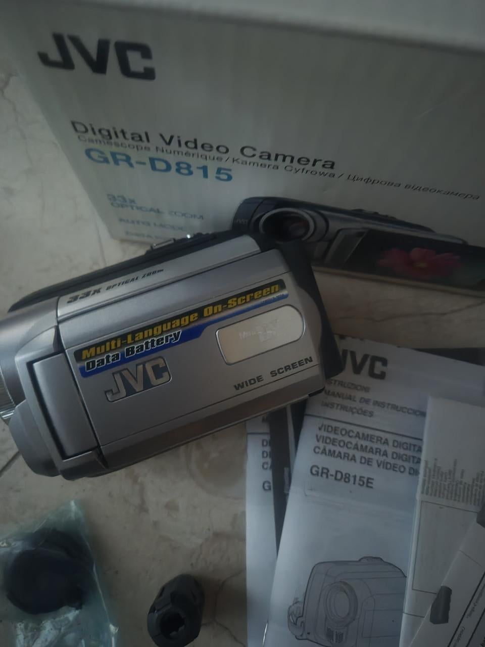 JVC Digital Video Camera GR-D815